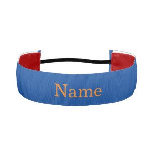Personalize Bicycles Blue Athletic Headband