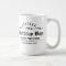 Personalize Black Gothic Script Funny Birthday Mug