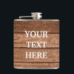 Personalize Black Wood Flask<br><div class="desc">This is Black Chalkboard Modern Flask.  This flask feature is a Black Chalkboard background. It is Fully customizable. It is a unique gift that's perfect for weddings,  birthdays,  and special events.</div>