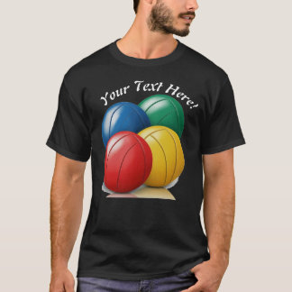 Personalize Bocce Ball Unique T-Shirt