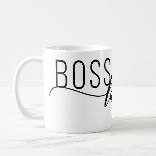 Personalize Boss Lady Coffee Mug