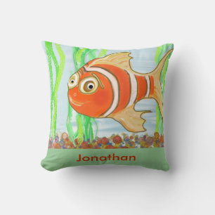 Personalize Boy's Bedroom Pillow