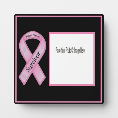 Personalize Breast Cancer Survivor Photo Frame