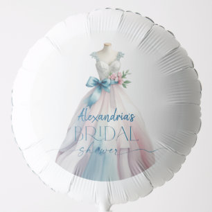 Personalize Bridal Shower Dress Balloon