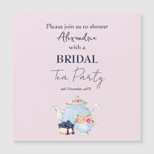 Personalize Bridal Shower Tea Party Invitation