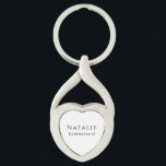 Personalize Bridesmaid Gift Maid of Honor Proposal Keychain<br><div class="desc">Our personalized keychains are the ideal choice for bridesmaid and maid of honor proposals or as modern and elegant bridal party gifts. These keychains are a practical and stylish way to show your appreciation to your bridal party, including bridesmaids, the mother of the bride, and the mother of the groom....</div>