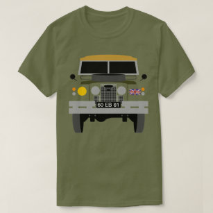 PERSONALIZE BRITISH ARMY VETERAN LAND-ROVER T-Shirt