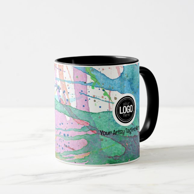 Personalize Business | Art Supplies Mug (Front Right)