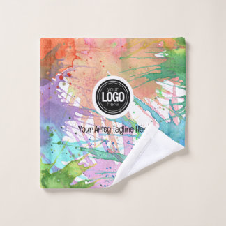 Personalize Business | Art Supplies Wash Cloth