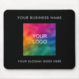 Personalize Business Company Logo Add Your Text Mouse Pad