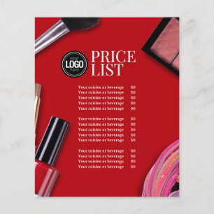 Personalize Business Modern Makeup Company Flyer