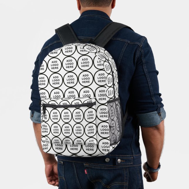 Personalize Business Organization Event Logo Printed Backpack (Insitu (Model))