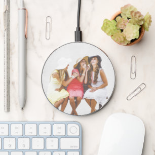 Personalize Business Organization Event Logo Wireless Charger