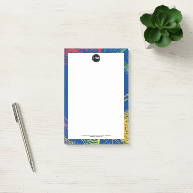 Personalize Business | Tropical Fruits Company Post-it Notes (Office)