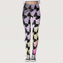 Personalize Butterfly Insect Garden Leggings