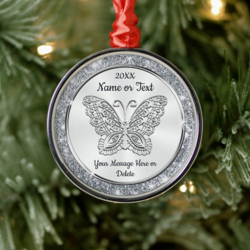 Personalize Butterfly Ornaments for Christmas Tree