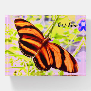 Personalize Butterfly Paperweight