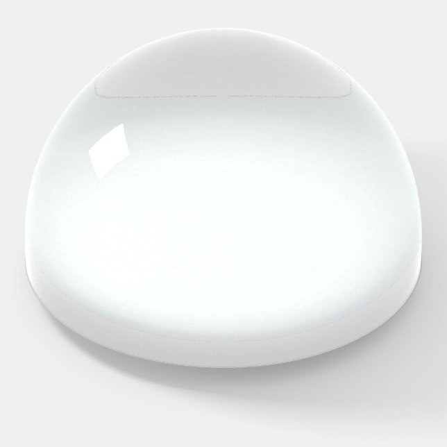 Personalize By Adding Your Photo Paperweight (Angled)