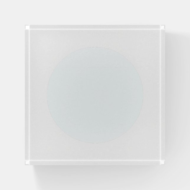 Personalize By Adding Your Photo Square  Paperweight (Front)