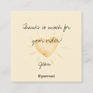 Personalize Calling Card