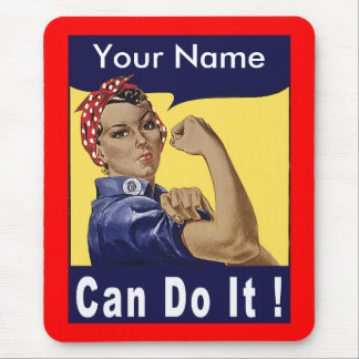 Personalize - Can Do It! Mouse Pad