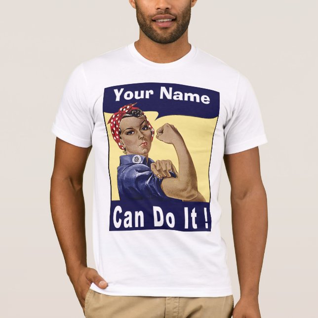 Personalize - Can Do It ! T-Shirt (Front)