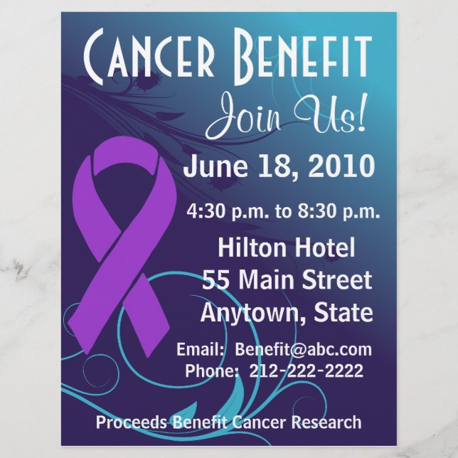 Personalize Cancer Benefit  - Leiomyosarcoma Flyer (Front)
