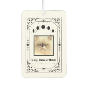 Personalize Cat Lover Funny Keepsake Photo Mom Dad Air Freshener