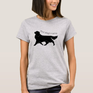 Personalize Cavalier King Charles Silhouette  T-Shirt