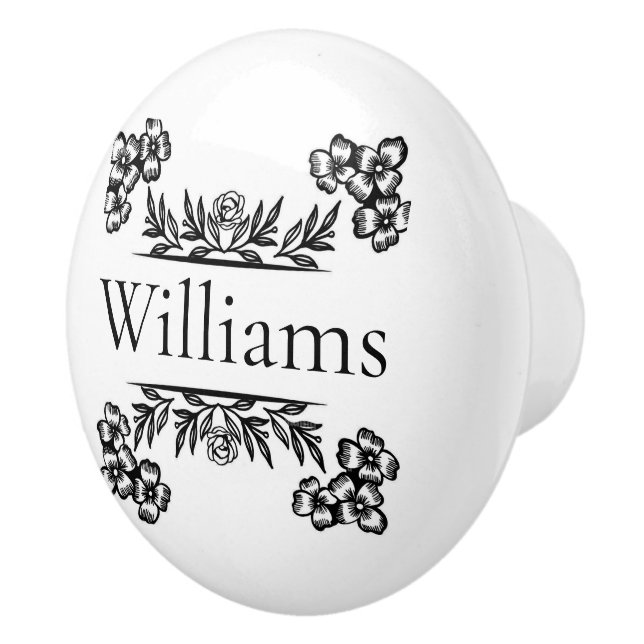 Personalize Ceramic Knob (Right)