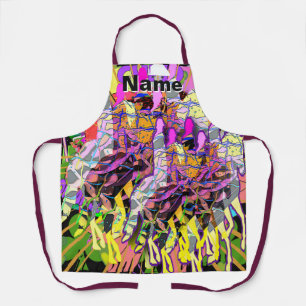 Personalize Chaos Kitchen Craft Barbecue Apron