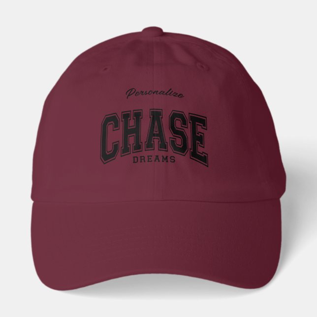 Personalize Chase Dreams Truckers Hat  (Front)