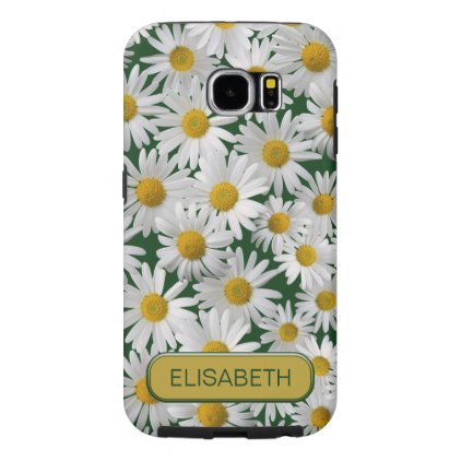 Personalize - Cheerful, Bright Daisy Samsung Galaxy S6 Case