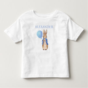 Personalize Child Name Peter the Rabbit Toddler T-shirt