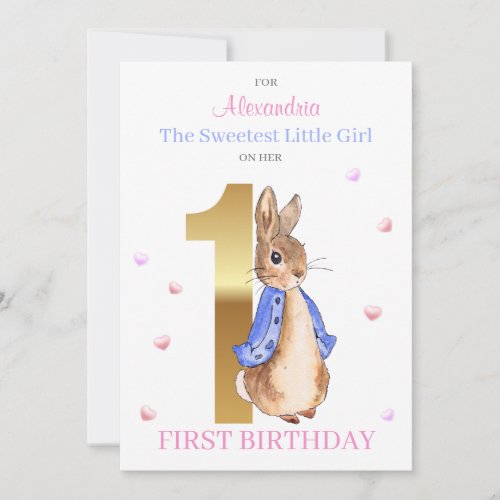 Personalize Childs name Peter First birthday