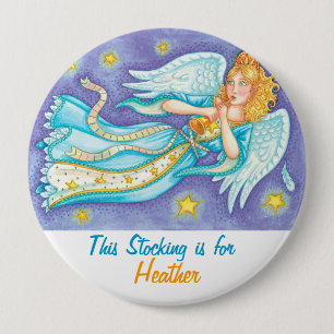 Personalize Christmas Stocking Buttons