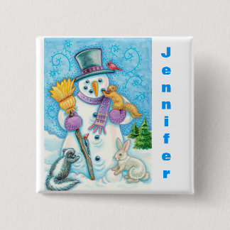 Personalize Christmas Stocking Buttons