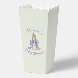 Personalize Classic Bunny Rabbit Baby shower Favor Boxes