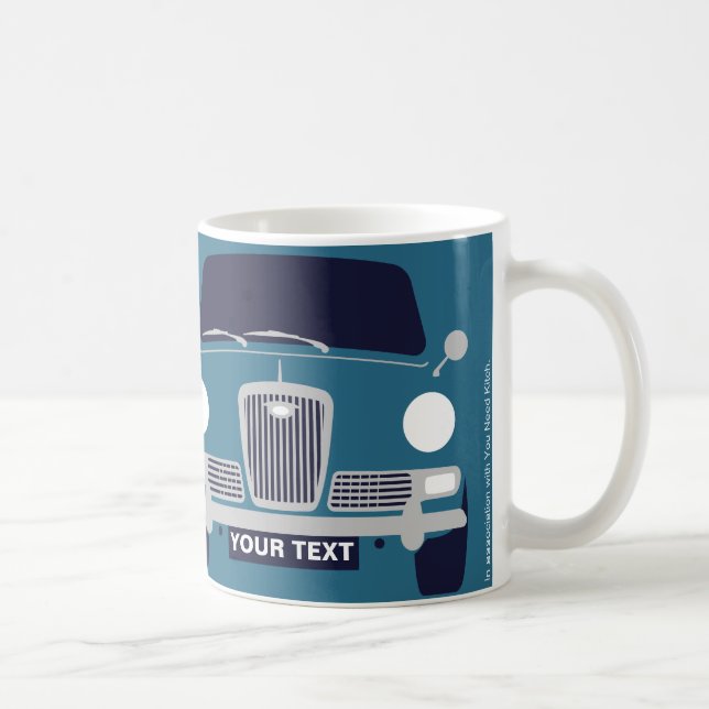 Personalize Classic Mini Wolseley Hornet mug (Right)