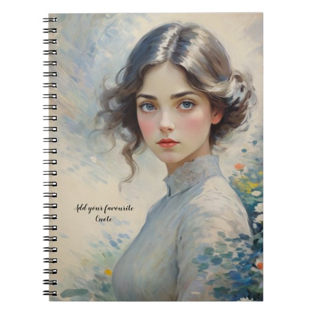 PERSONALIZE: Classical Beauty | Notebook Journal (Front)