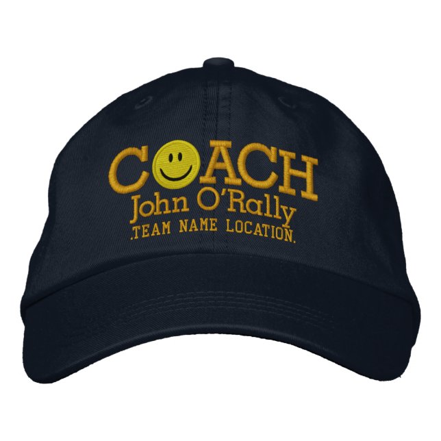 Personalize Coach Cap Your Name Your Game! (Front)