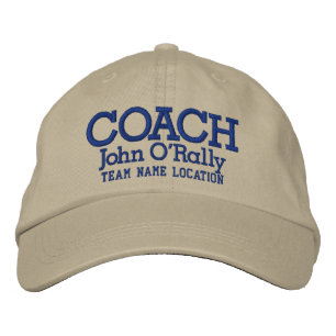 Personalize Coach Cap Your Name Your Game