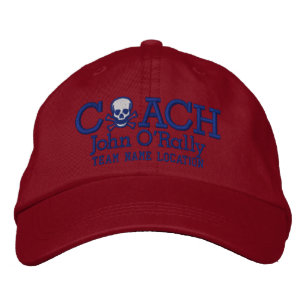 Personalize Coach Skull Cap Your Name Your Game!