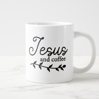 Personalize Coffee Mug Jesus and Coffee