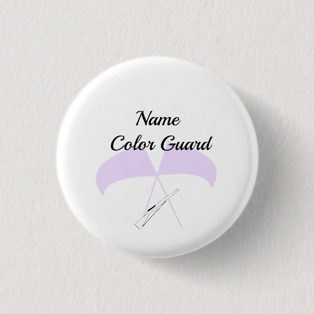 Personalize Color Guard Button (Front)