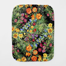 Personalize Colorful Wildflowers Pink Yellow Blue