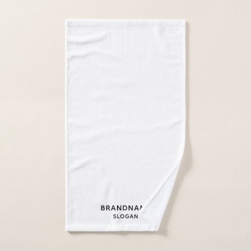Personalize Company Name Beauty Salon, Hotel Hand Towel