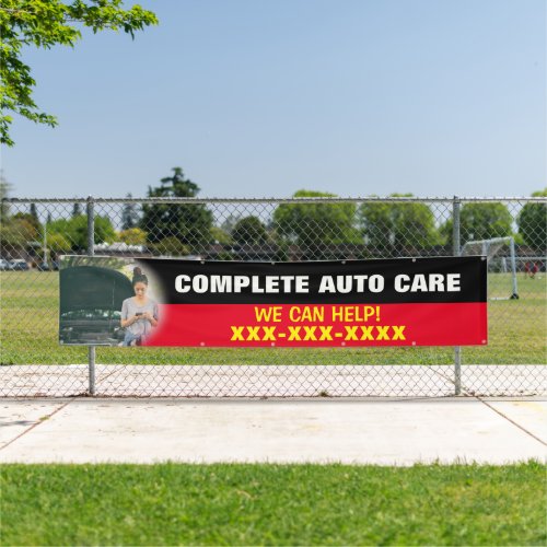 Personalize Complete Auto Care We Can Help Large Banner