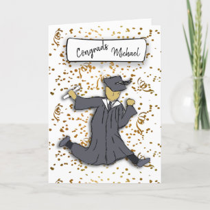Personalize Congratulations Graduate Card