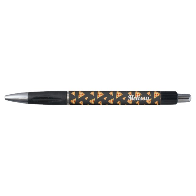 Personalize Cool and fun pizza slices pattern Pen (Front)